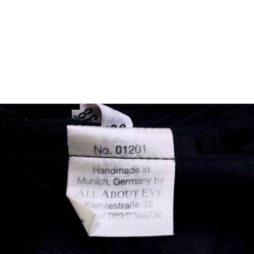 Vintage Y2K ALL ABOUT EVE Germany Cropped Denim Bustier Top - Picture 9 of 10